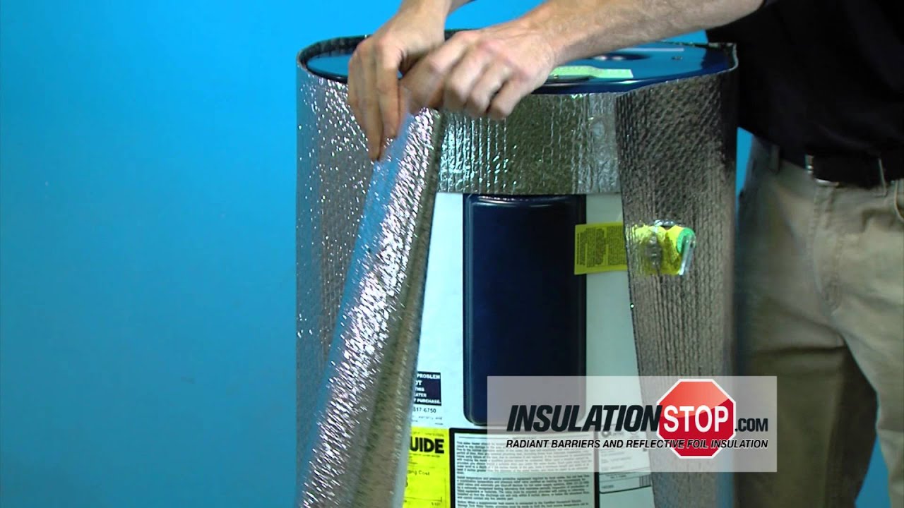 InfraStop™ Hot Water Heater Blanket Installation