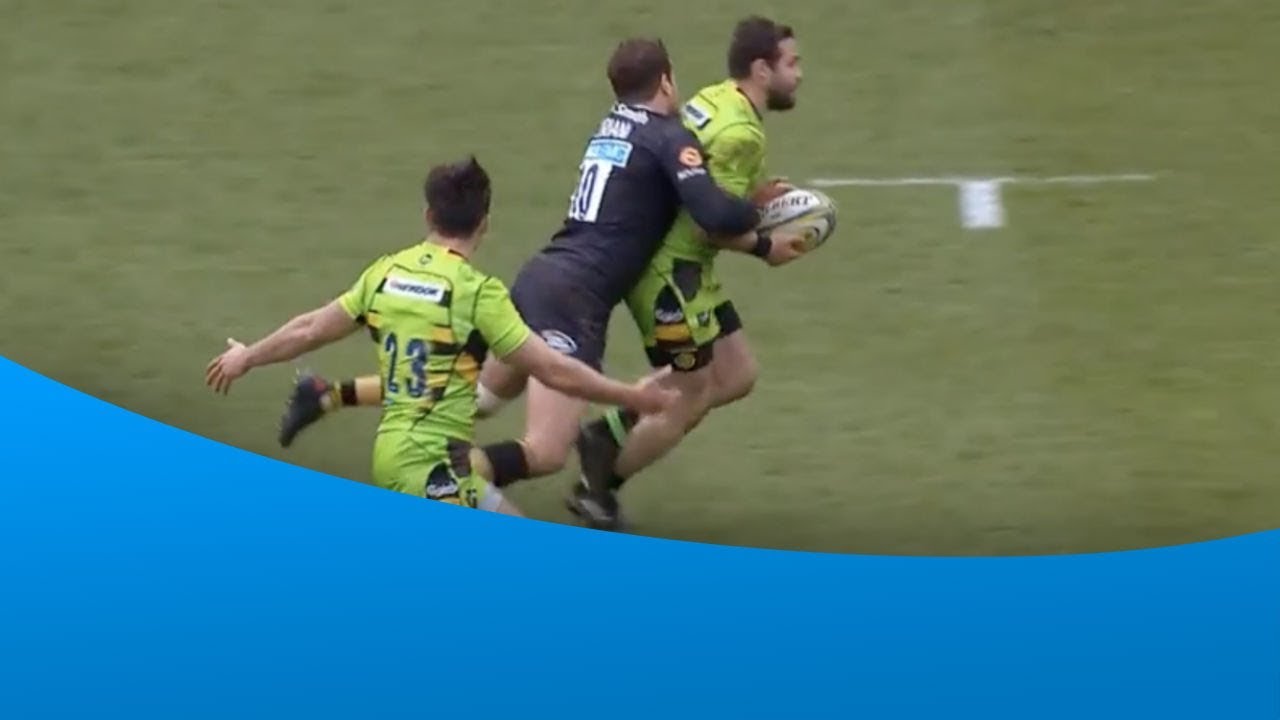 Brilliant tackle from Danny Cipriani!