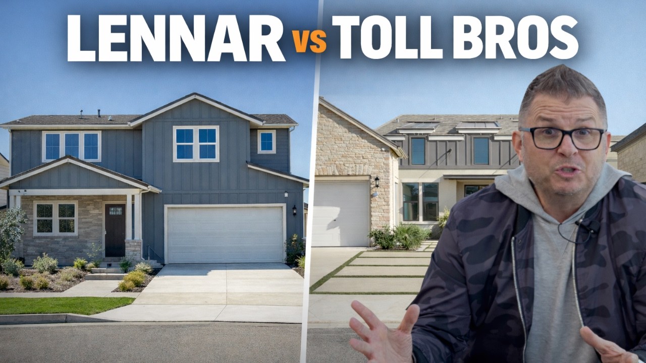 Buying New Construction in Santa Clarita? Tesoro Highlands Tour (Lennar vs Toll Brothers)