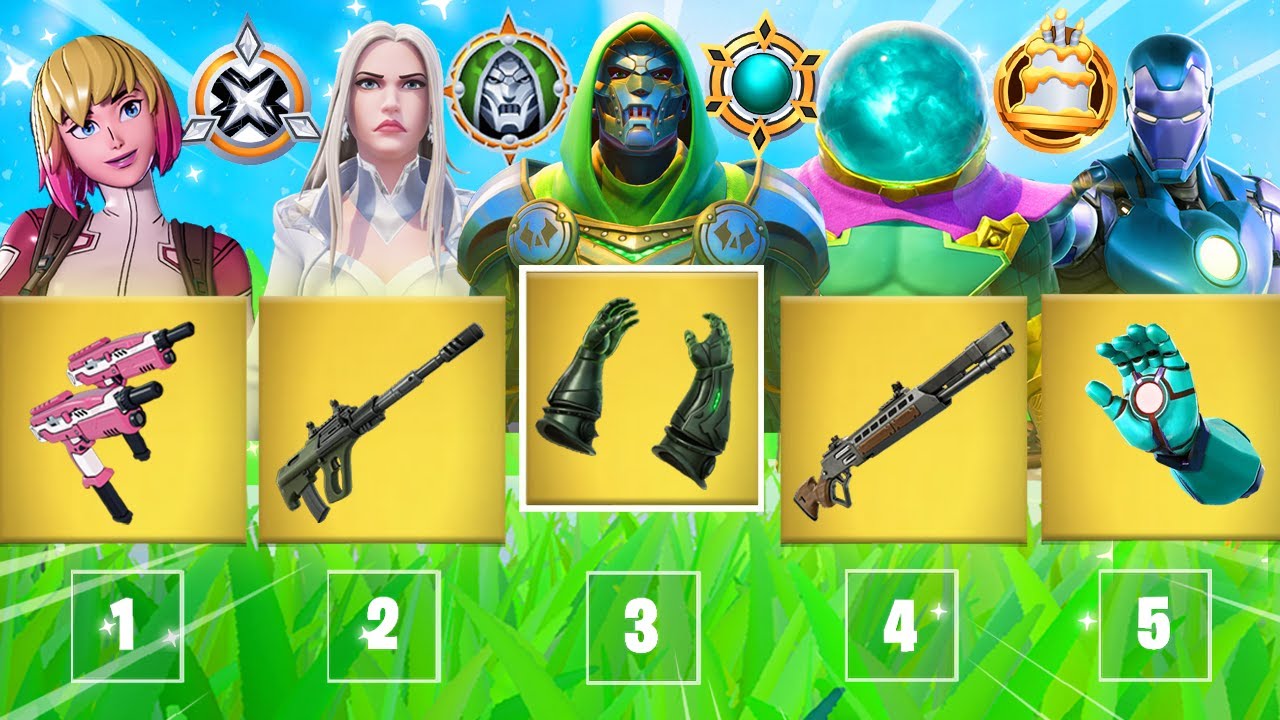 The *RANDOM* SEASON 4 BOSS Challenge in Fortnite