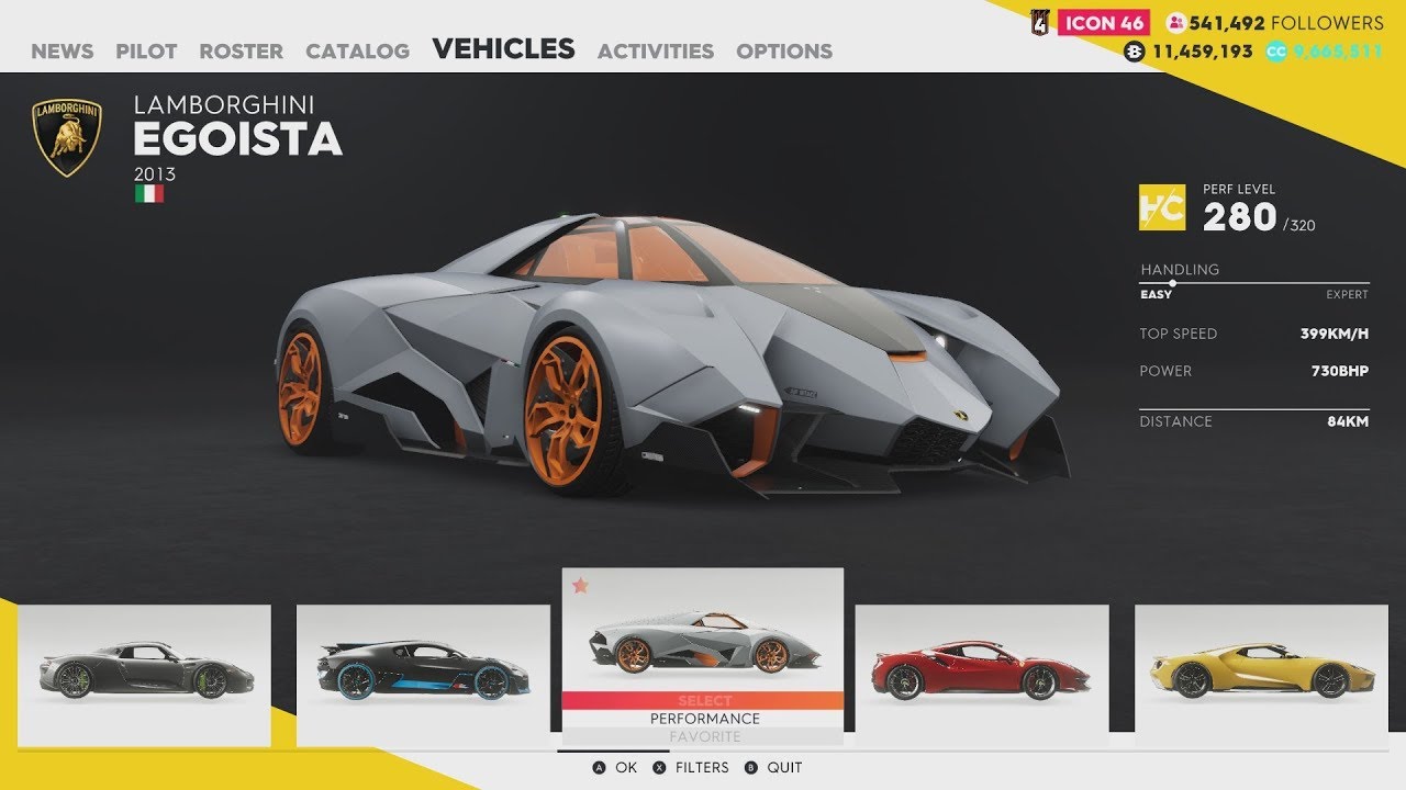 The Crew 2 Hot Shots - Bugatti Divo, Lamborghini Egoista and Mitsubishi Lancer Evo X (New Cars)