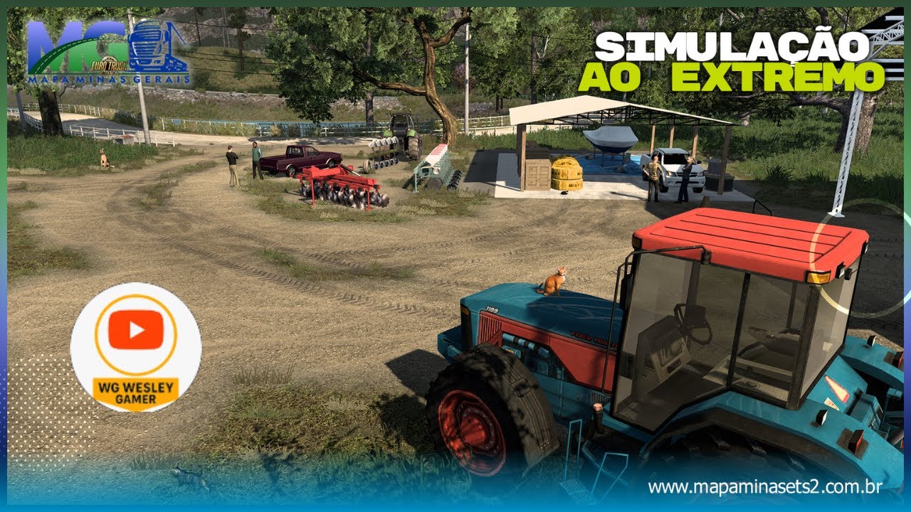ETS 2 MAPA MINAS GERAIS.