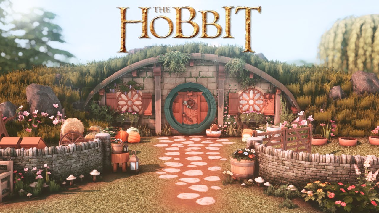 Hobbit Hole - Cozy Home - The Sims 4 - Speed build (NoCC)