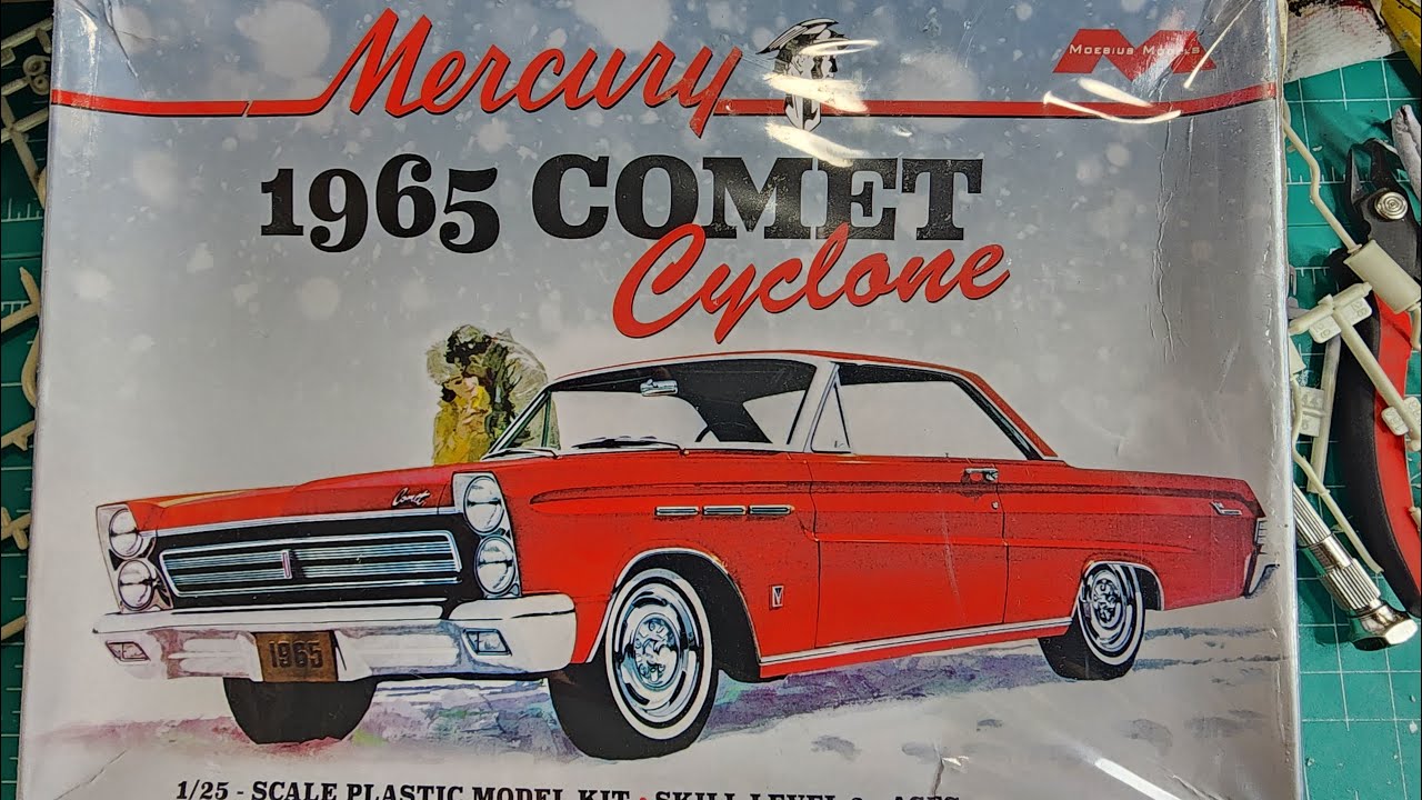 COMMISSION BUILD FOR DOANE YAWGER THE MOEBUIS  1/25 SCALE 1965 MERCURY COMET CYCLONE & JOHAN UPDATE
