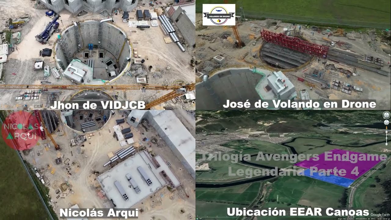 Trailer As&iacute; va la EEAR Canoas con @vidjcb​@volandoendrone4381 Trilog&iacute;a Avengers Endgame Legendaria​