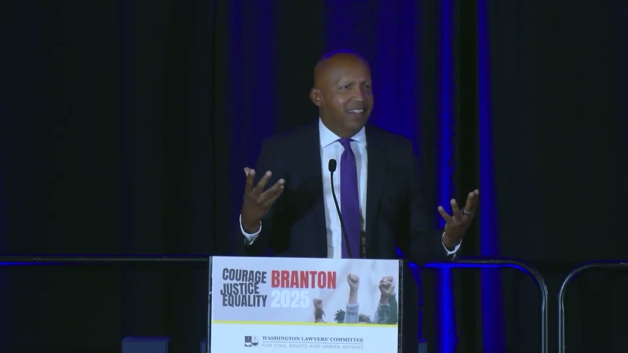 Bryan Stevenson at WLC's 2025 Branton Awards