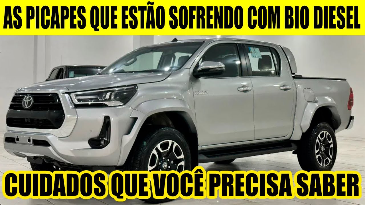 AS PICAPES QUE ESTÃO SOFRENDO COM BIO DIESEL, DICA PARA NÃO TER PREJUÍZO