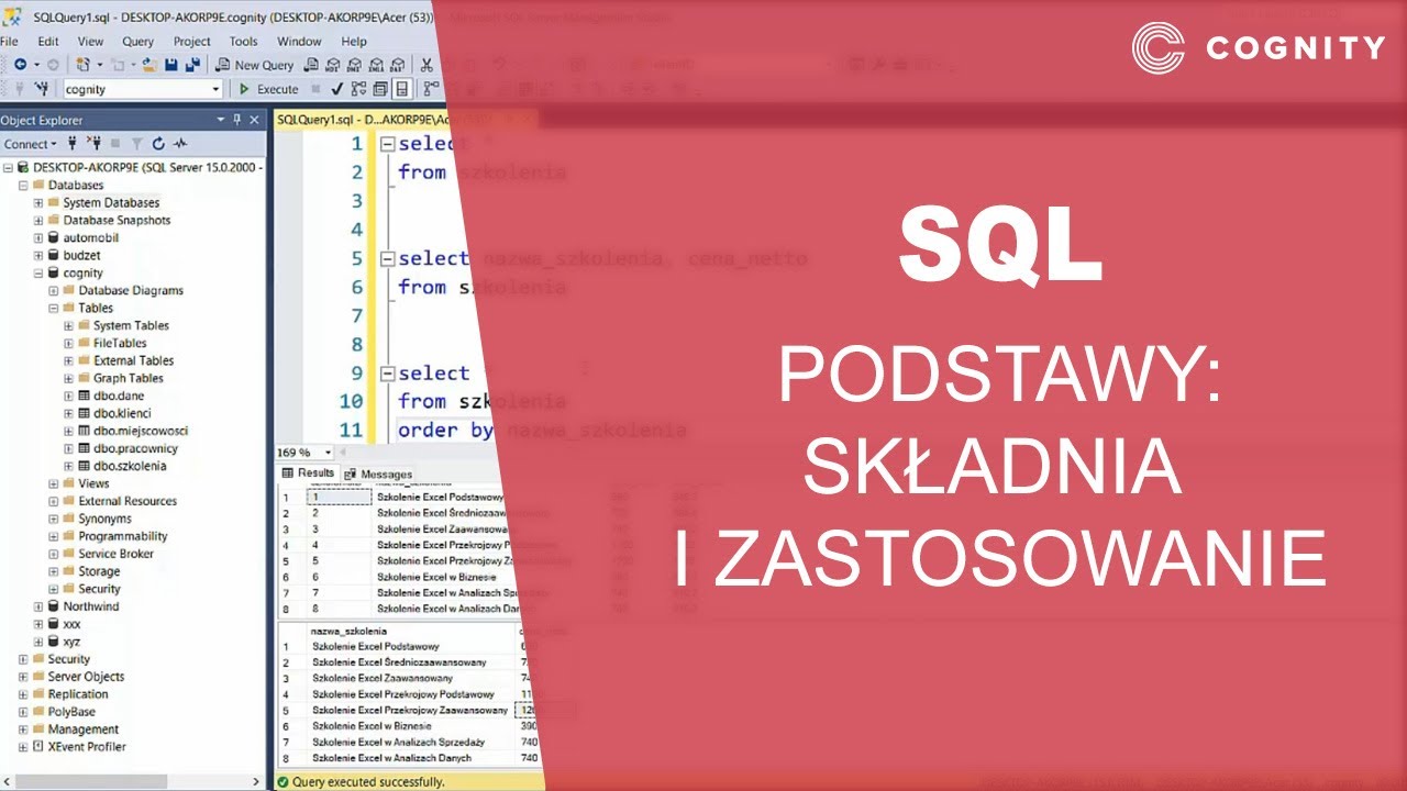 SQL: Podstawy - składnia i zastosowanie