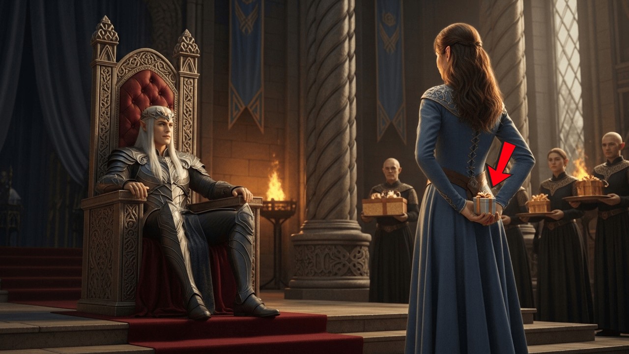The Elven King Ignored Every Gift Brought to Him — Until He Noticed the One She Hid Behind Her