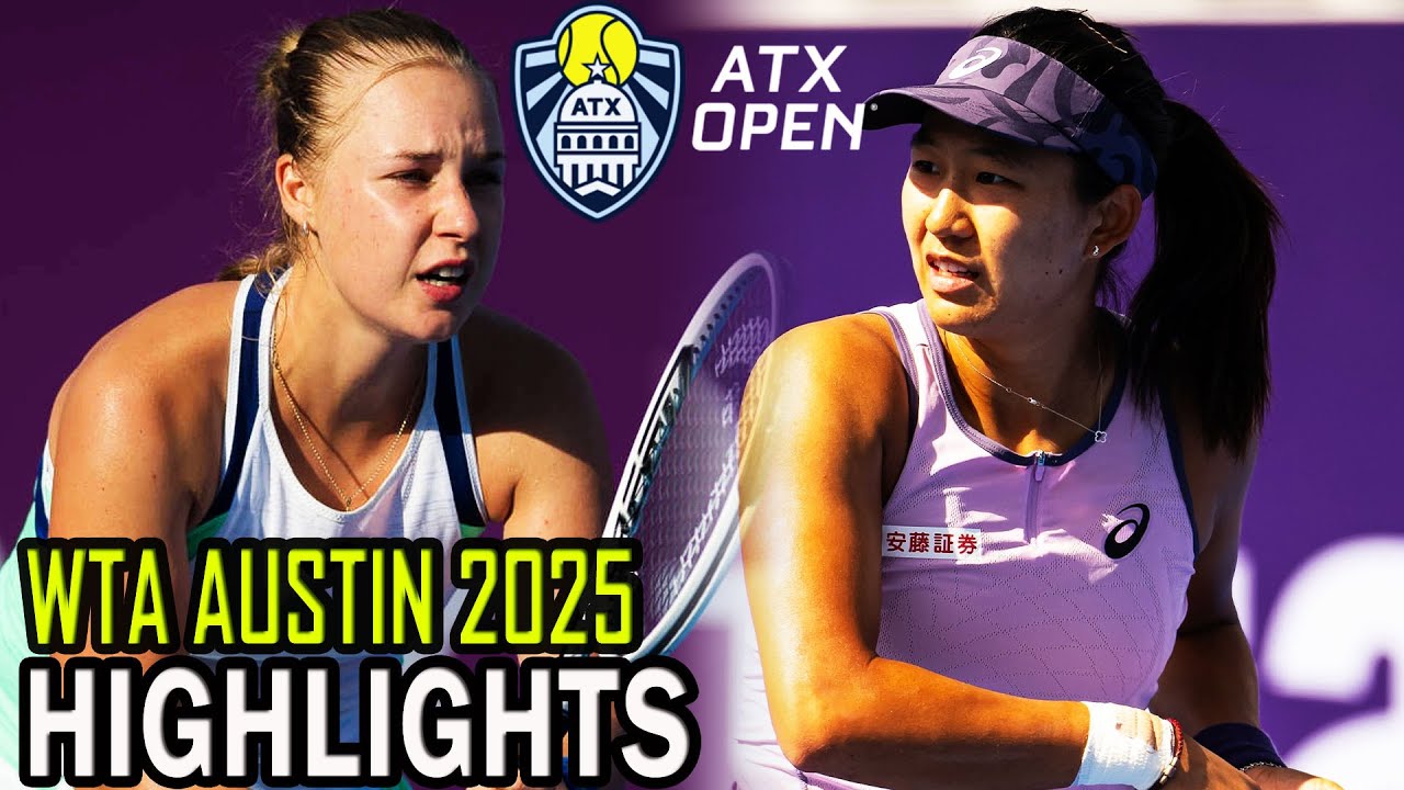 Anna Blinkova vs Moyuka Uchijima 萌夏 内島 Highlights | Austin 2025