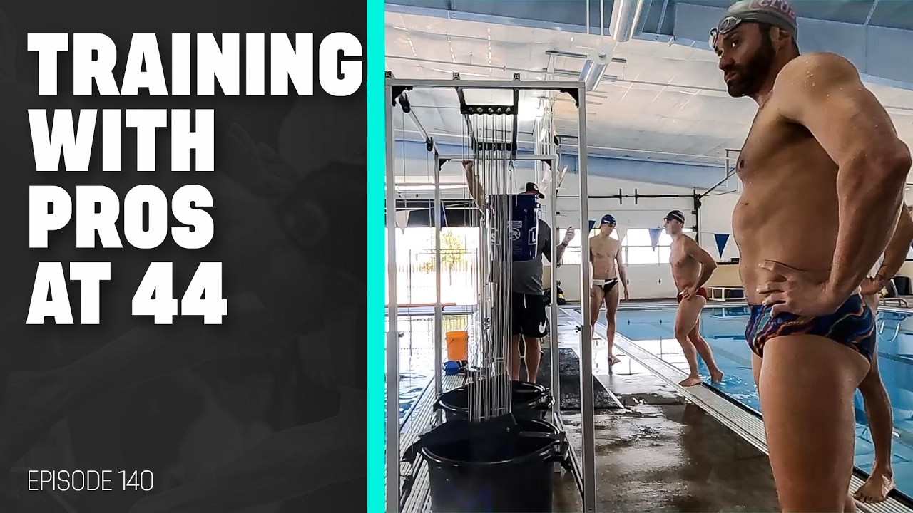 Плавание с профессионалами в 44 года | Сильная среда