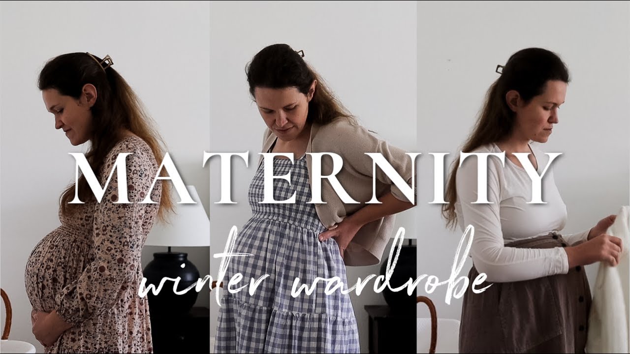 My Winter Maternity Wardrobe | Simple, Minimalist Maternity Clothes