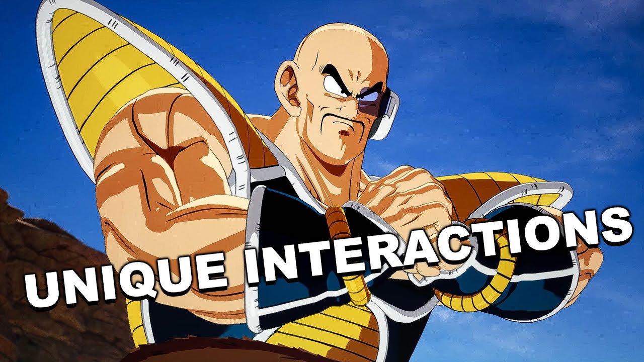 Dragon Ball Sparking Zero - Nappa Unique Interactions (Special Quotes)