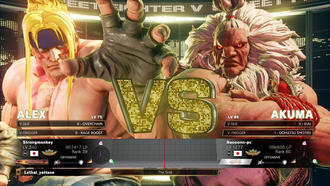 SFV Champion Edition🔥 Kichipa (Alex) Vs Naooonn (Akuma) 🔥 Online Match's 12-28-2022