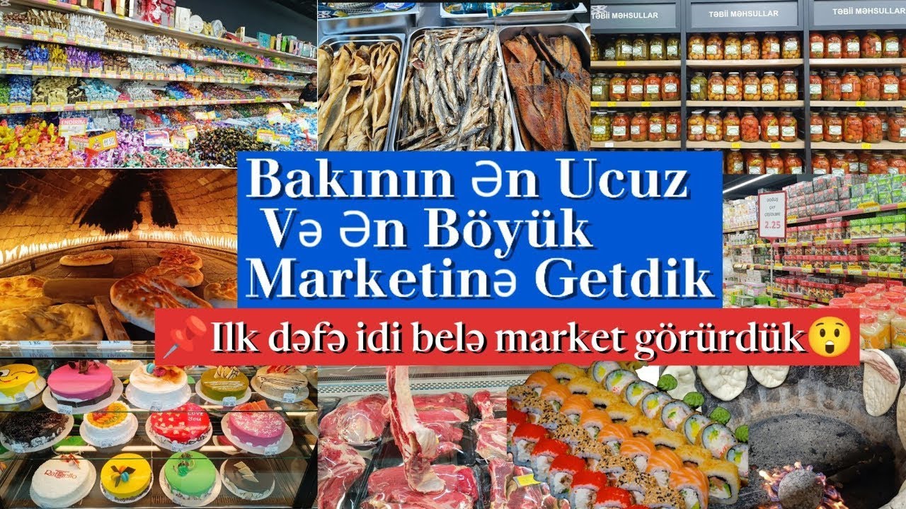 Kasıbın Dostu,Varlının Macərası.Bakının Ən UCUZ və Ən Maraqlı Marketinə Getdik.Qiymətlər💸💵