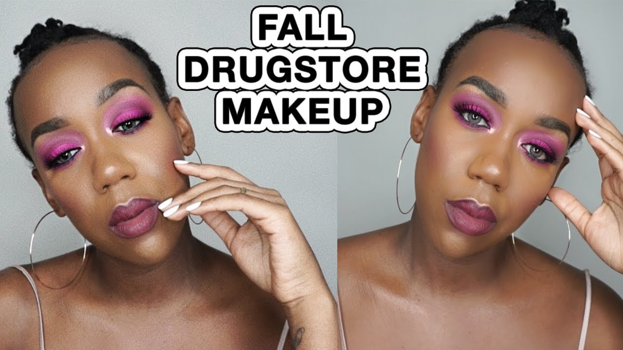 DRUGSTORE GRUNGY FALL MAKEUP TUTORIAL 2018
