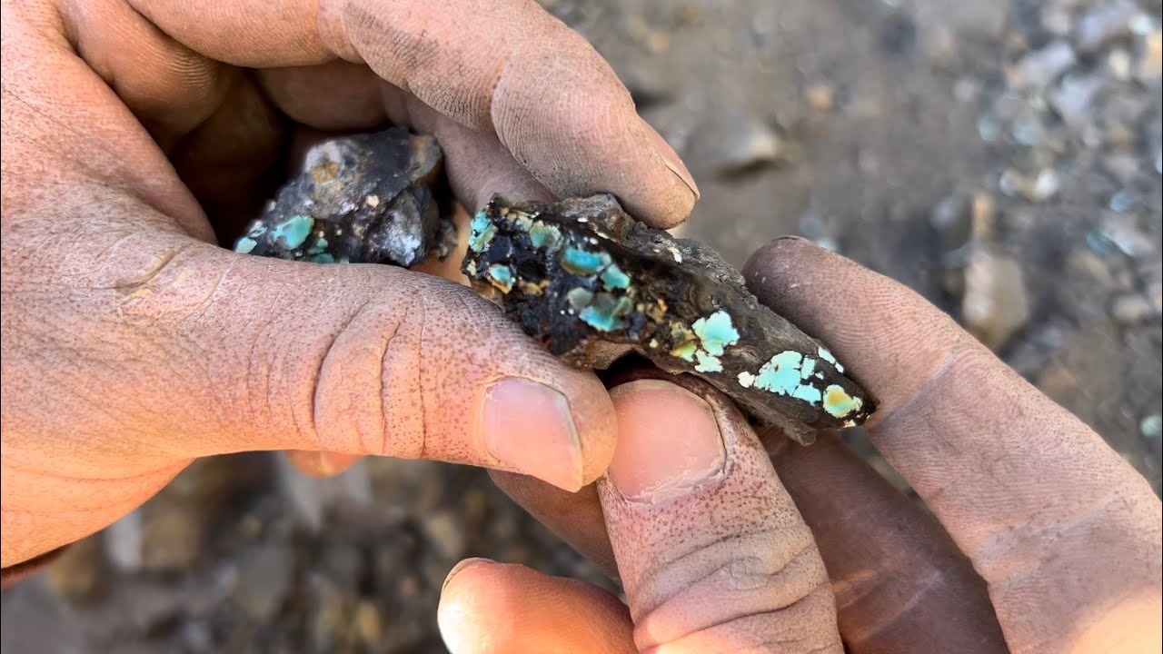 Black Hills Turquoise! Searching for valuable gemstones!