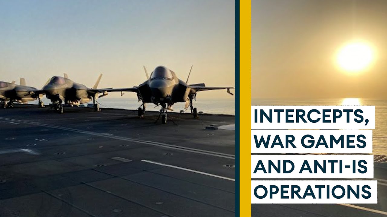 HMS Queen Elizabeth's Carrier Strike Group. Mission accomplished.