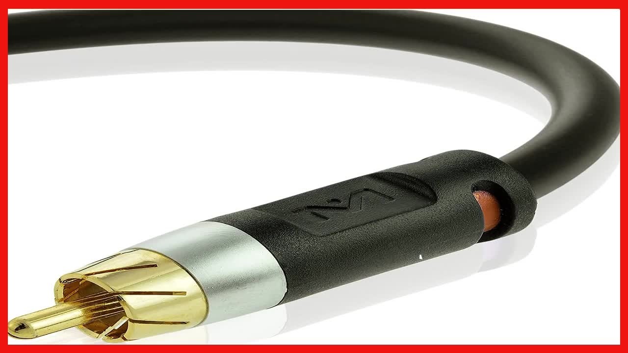 Experience Clearer Sound with Mediabridge RCA Audio Cables