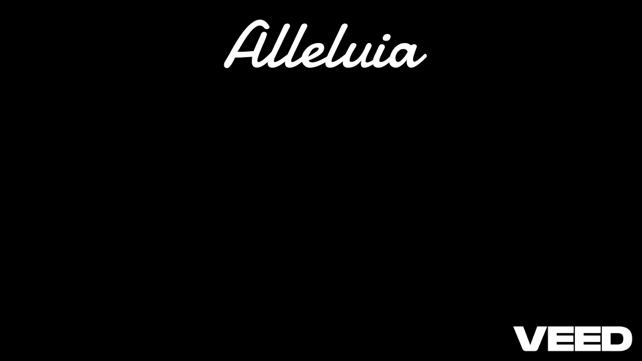 Sing Alleluia