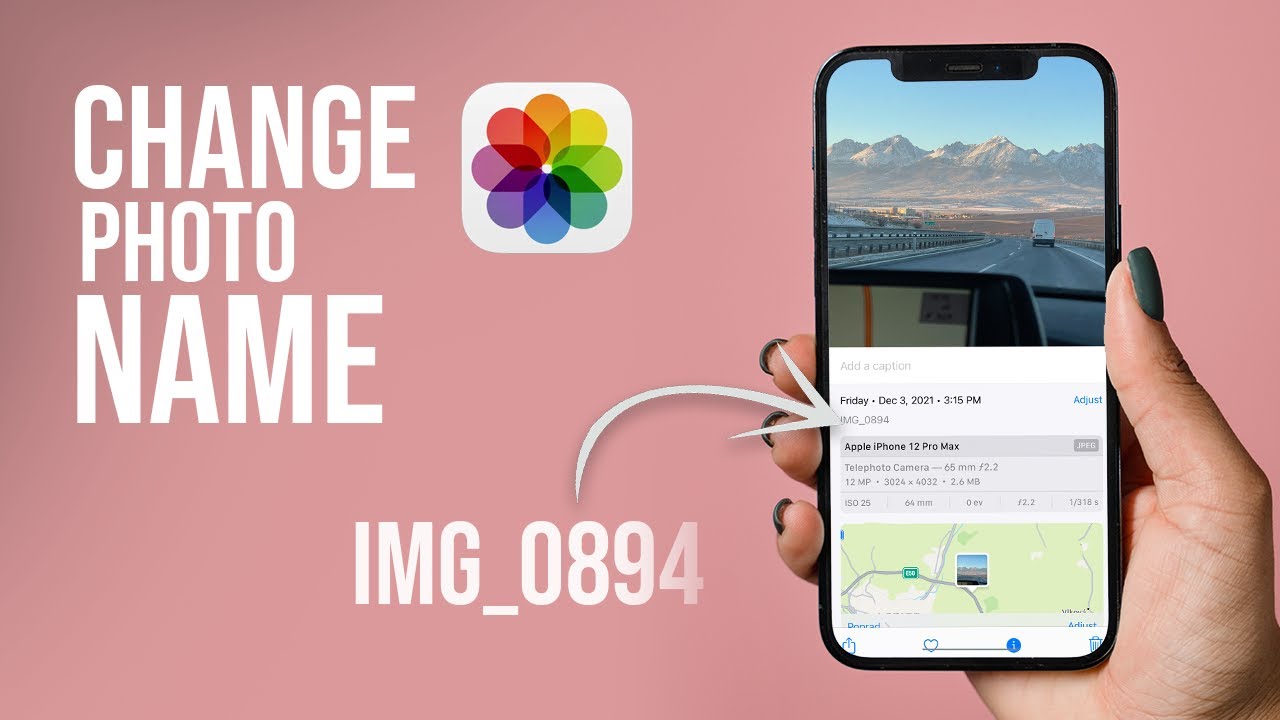 How to Rename Photos on iPhone