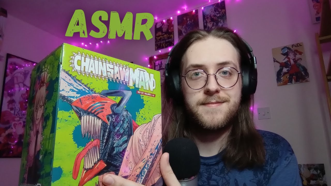 ASMR-распаковка набора манги 