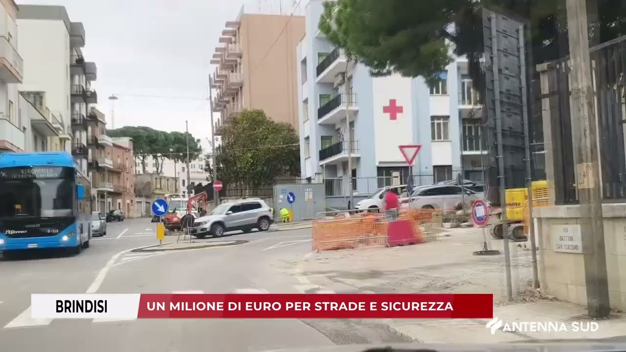 20 MARZO 2026   BRINDISI   UN MILIONE DI EURO PER STRADE E SICUREZZA