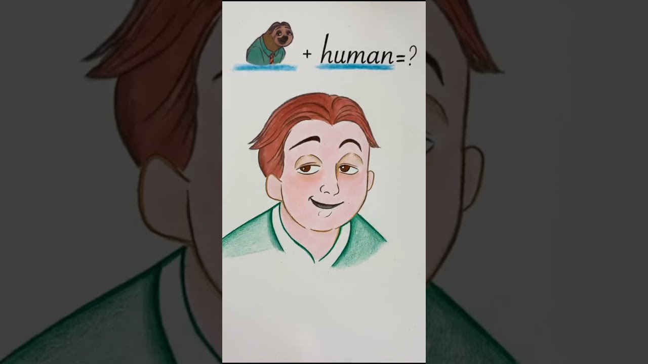 Zootopia + Human=?? #2021 #art #tiktok #drawing #shorts #fyp #short