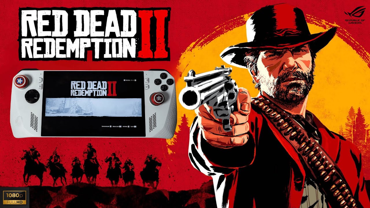 Uno de los mejores juegos que podras probar en tu Rog Ally Z1 EXTREME RED DEAD REDEMPTION 2 UNA JOYA