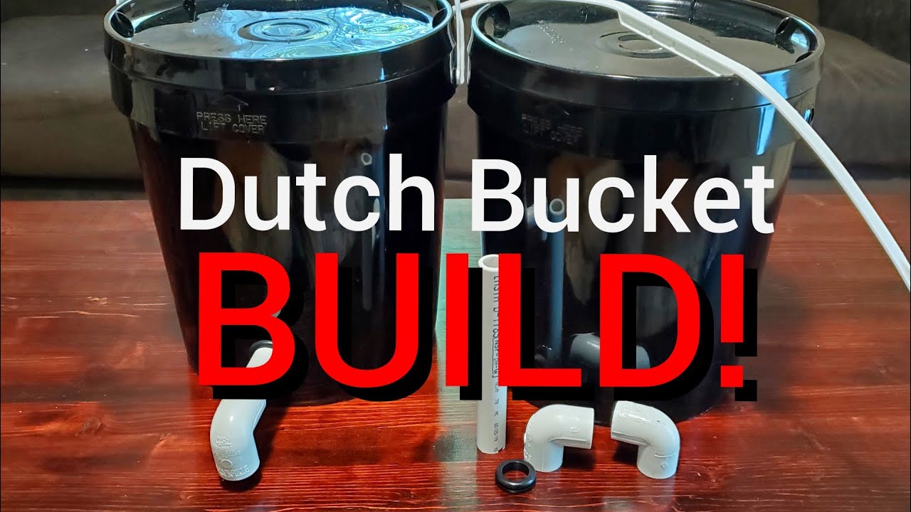 Hydroponic Dutch Bucket Build - part 1