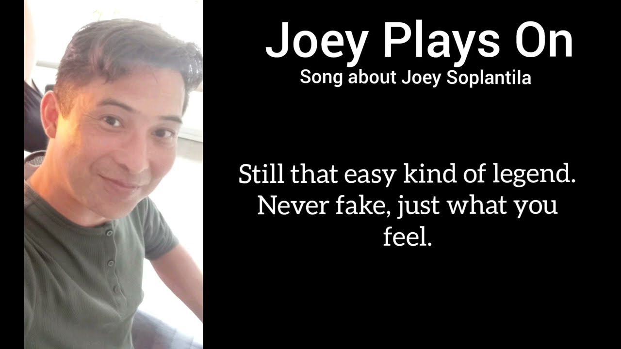 JOEY SOPLANTILA - JOEY PLAYS ON (Ballad Piano version)