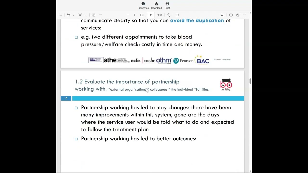 OTHM L5 DiHSCM-Unit-Working in Partnership in Health and Social Care-TUT-(SK)
