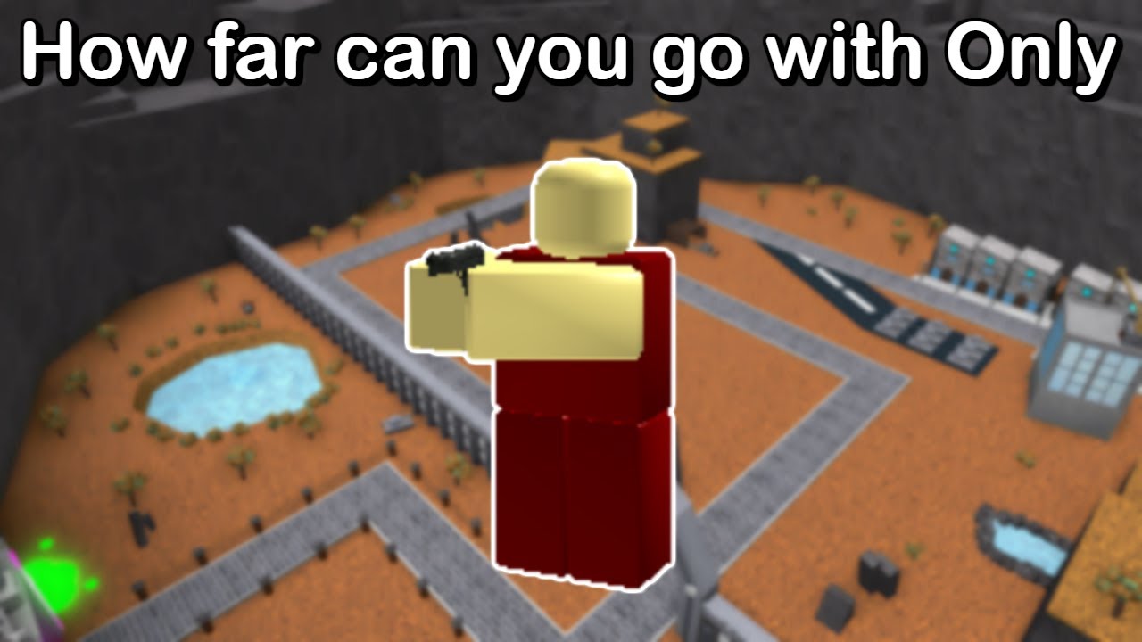 How far can you go with Only Red Scout? | Roblox Tower Battles