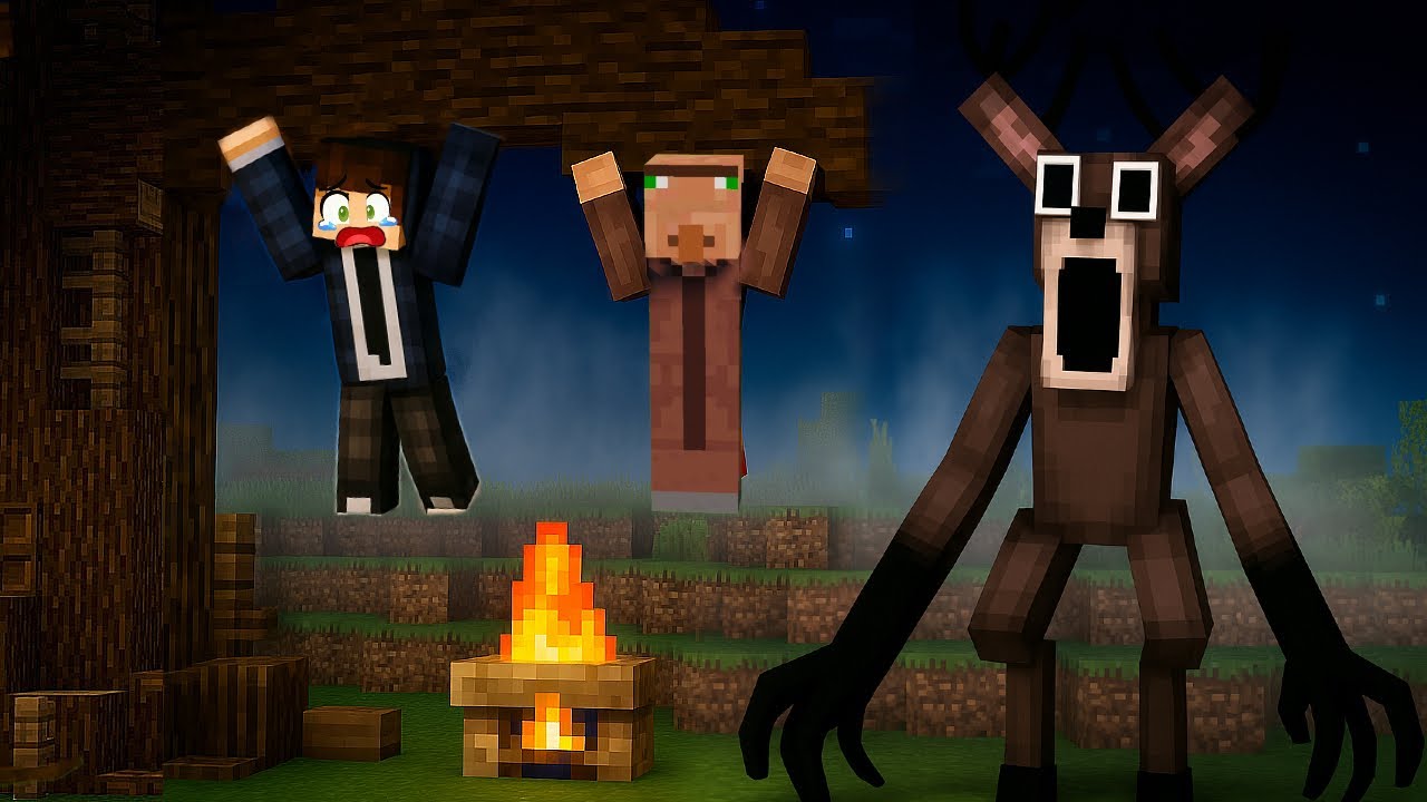 Rage i Kovalski Prezivljavaju 99 NOĆI u &Scaron;UMI u Minecraftu!!!