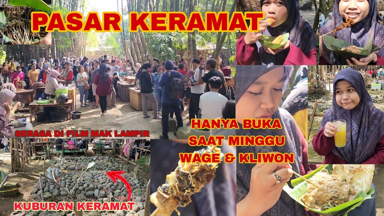MAKAN JAJAN TRADISIONAL  DI PASAR KERAMAT YANG VIRAL DI PACET-MOJOKERTO! INDONESIAN STREET FOOD VLOG