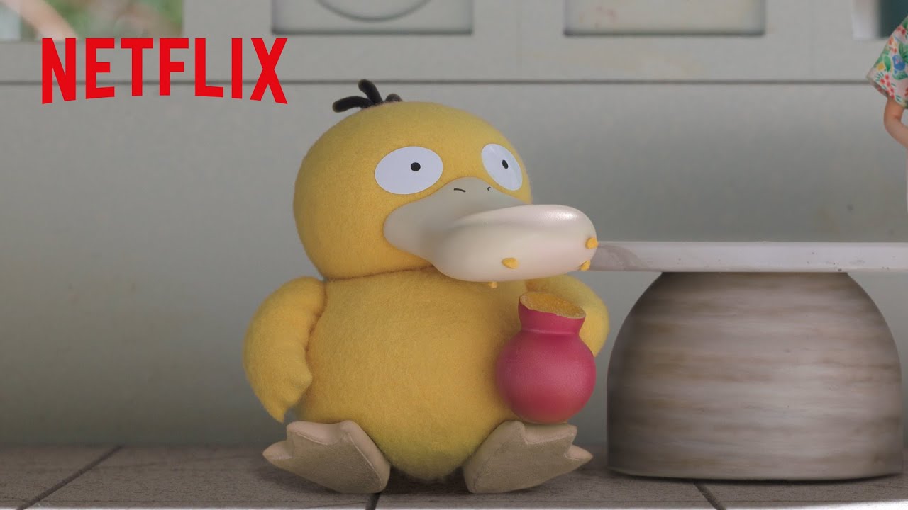 コダック好きは必見！ 癒し効果抜群のシーン集 | ポケモンコンシェルジュ | Netflix Japan