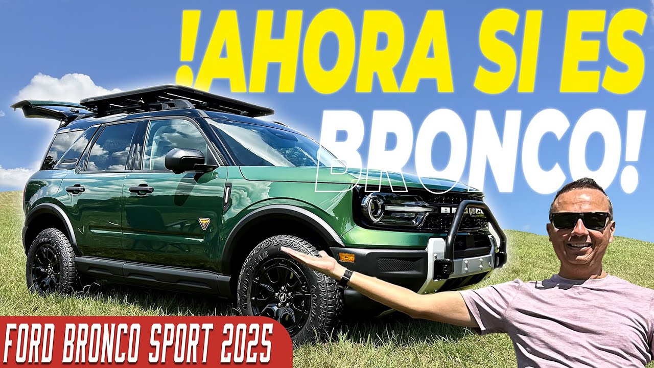 ¡PRIMERA PRUEBA Ford Bronco Sport 2025 en TERRENO EXTREMO!
