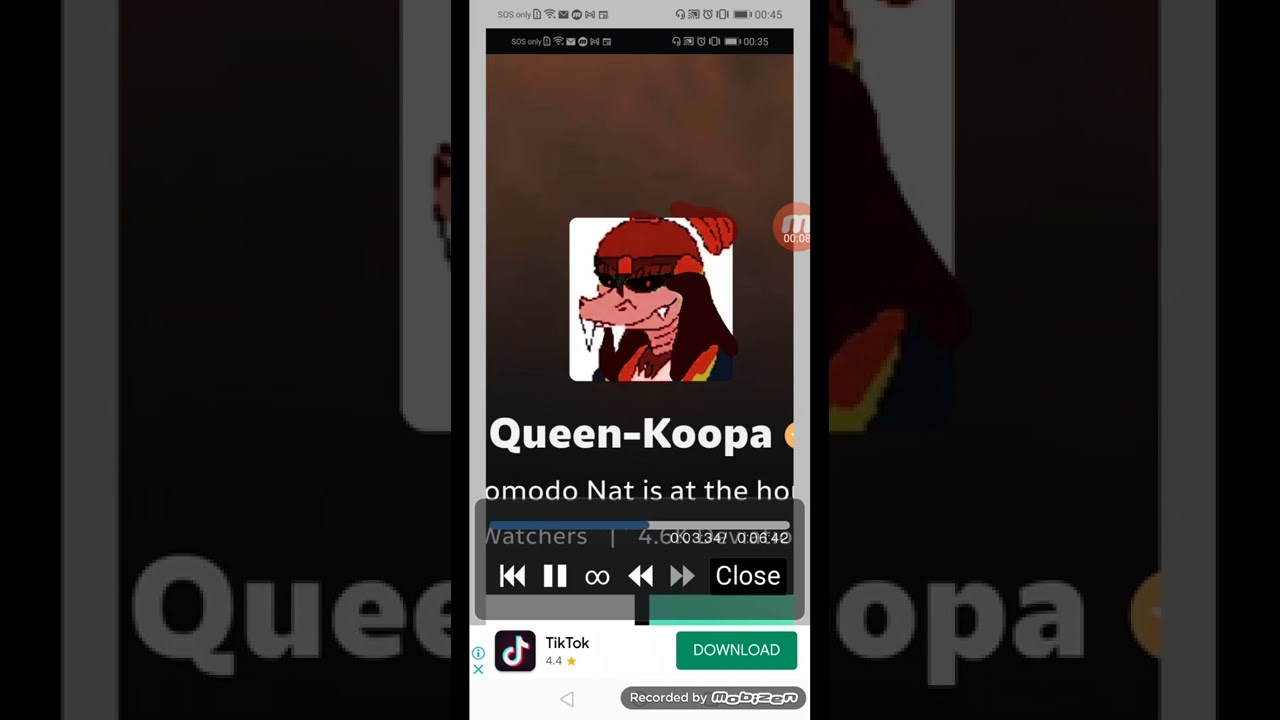 i change queen koopa into Evil clone
