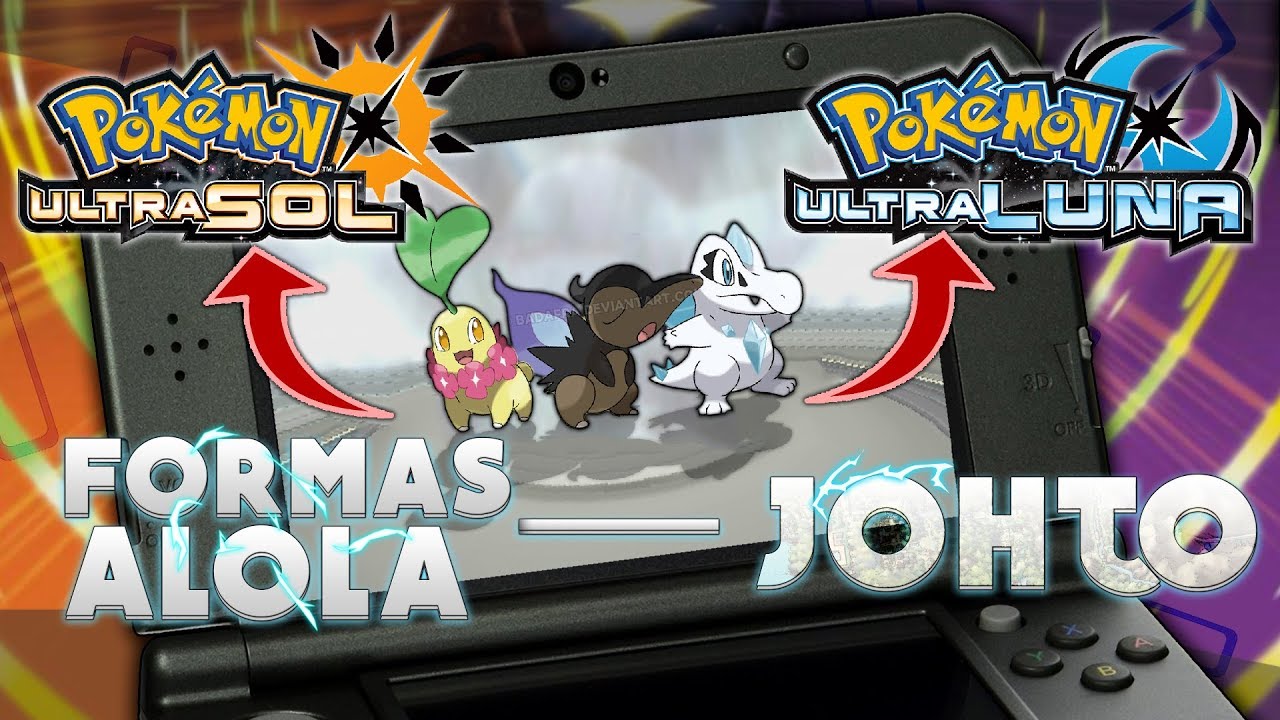 🆕 FORMAS ALOLA de JOHTO para POK&Eacute;MON ULTRASOL Y ULTRALUNA - ZenPokeFan