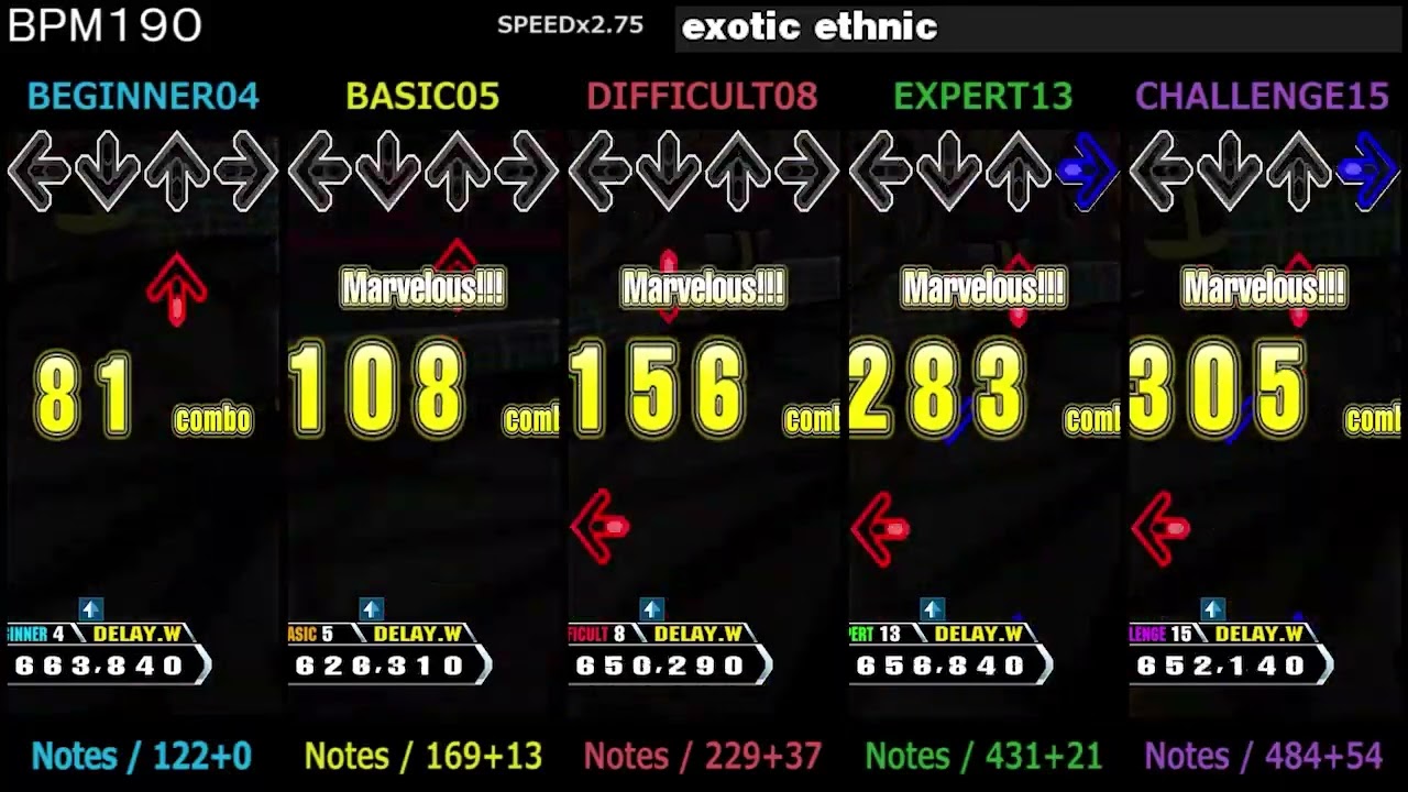 DDR / exotic ethnic - SINGLE (DanceDanceRevolution MAX)