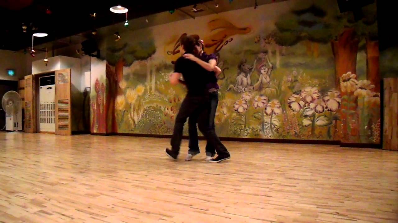 Joe & Nelle Social Dance Demo - Drag Blues in Seoul, South Korea