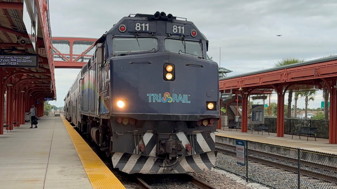 Trains in Florida. Bonus clip in Chester on my way to Florida 