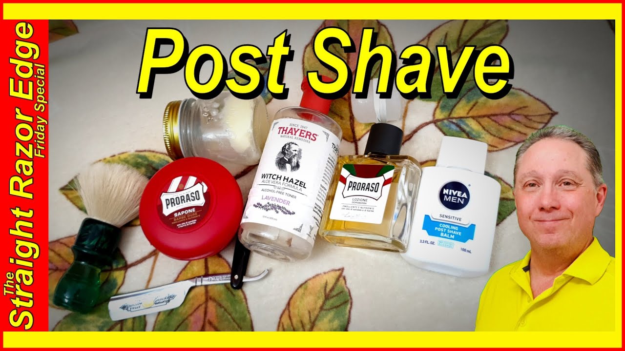 How To Post-Shave Technique Properly for a Comfortable Straight Razor Shave