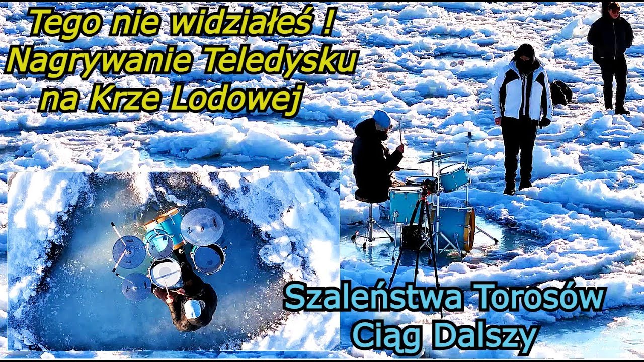 Szaleństwo Torosów i Nagrania Teledysku na Krze Lodowej w Mikoszewie