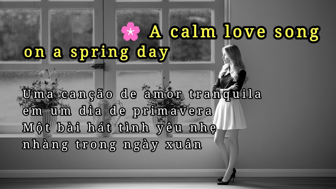 🌸Spring Caf&eacute; Playlist &ndash; A calm love song on a spring day  🌿Danh s&aacute;ch ph&aacute;t qu&aacute;n c&agrave; ph&ecirc; m&ugrave;a xu&acirc;n