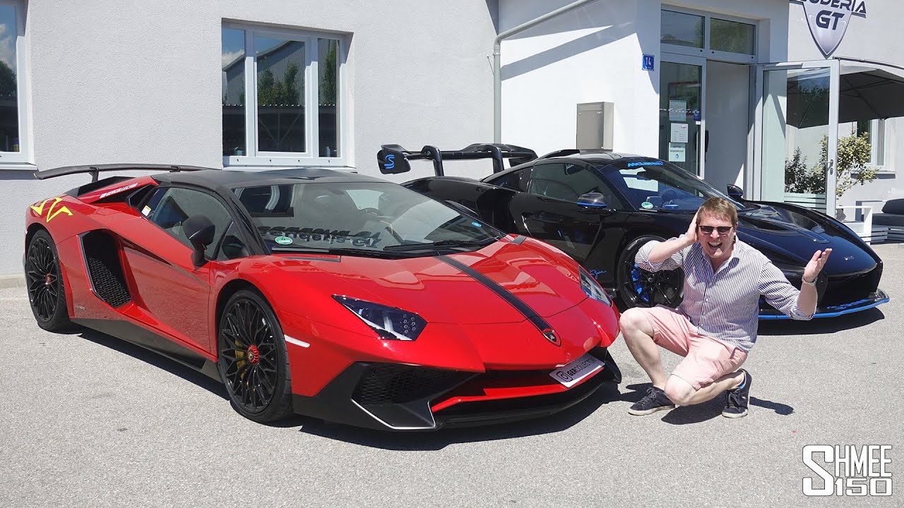 VOLCANO FLAMETADOR Aventador SV 300km/h Drive with CRAZY EXHAUST!