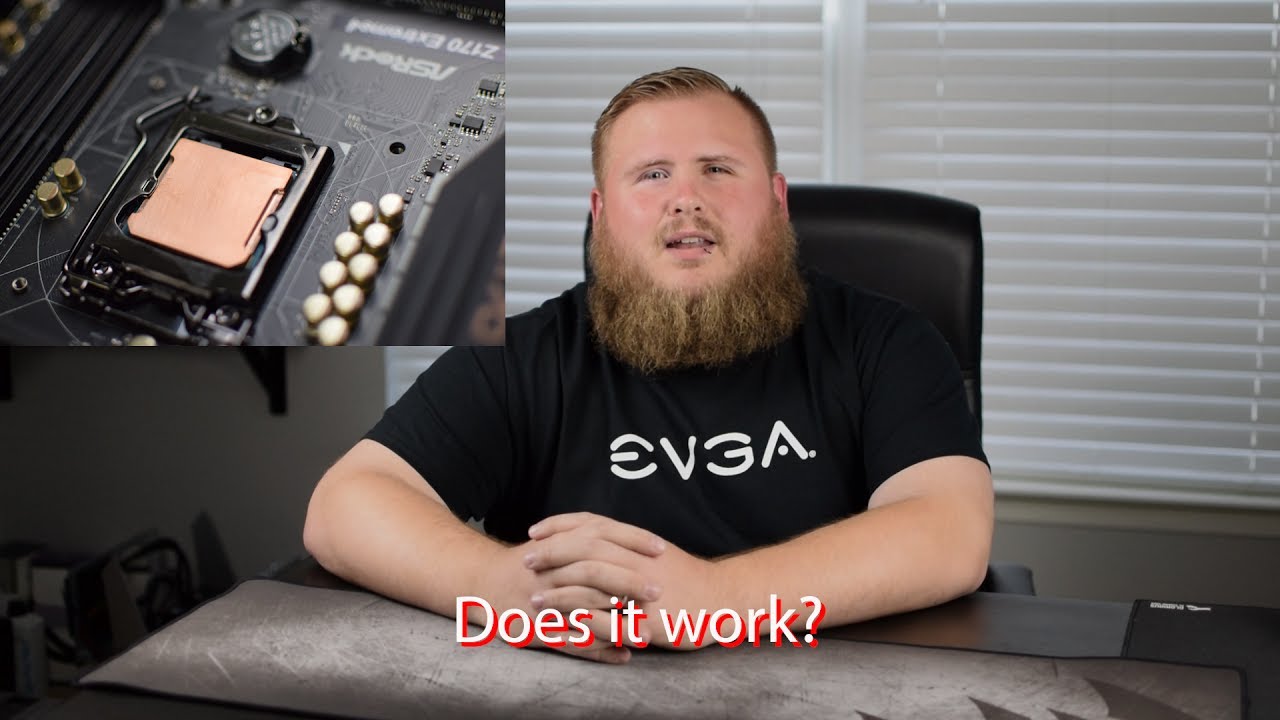 [Does it work? (Episode 1)] Custom copper IHS - Intel Kaby Lake and Skylake (i7-7700k)