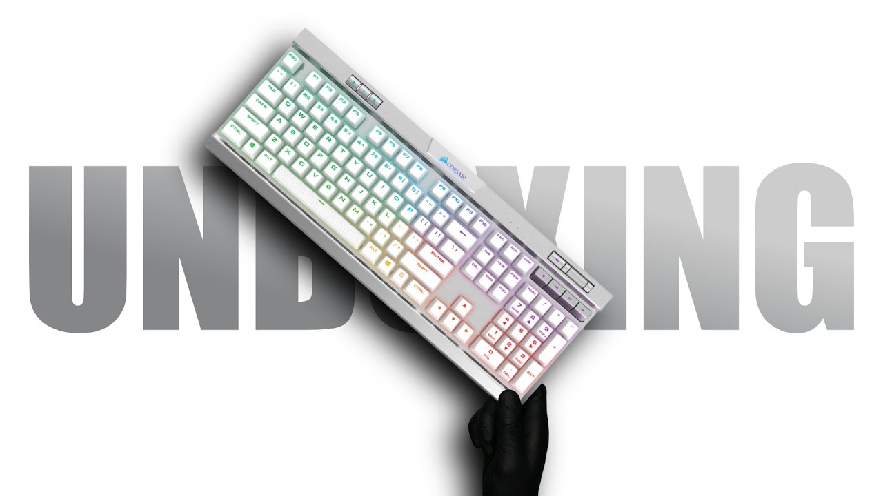 Corsair K70 RGB MK.2 SE Keyboard - ASMR Unboxing