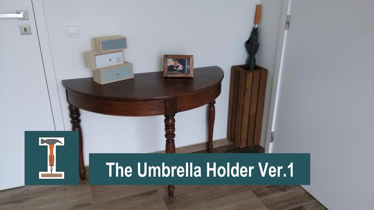 How to make an Umbrella Holder Stand DIY