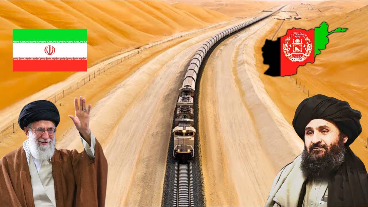 Afghanistan's Largest Railway Project Connects Afghanistan & Iran to the World!